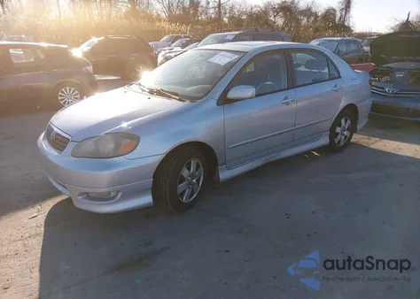 2006 Toyota Corolla S из США, поврежденный, VIN 2T1BR30E16C683045